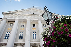 Facade of Tartu University photo