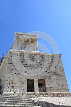 Facade of temple of Athena Nike