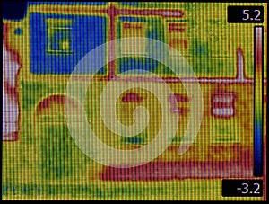Facade Thermal Image