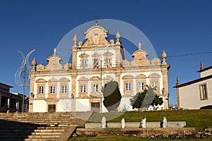 Facade of the Town Hall of Mirandela,
