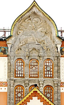 Facade of the Tretyakov Gallery in Moscow