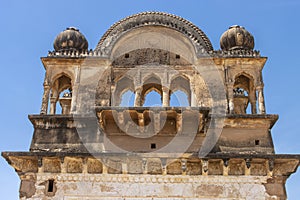 Facade of the Venkat Bihari temple in Kalinjar Fort, Kalinjar, Uttar Pradesh, India, Asia