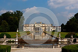 Facade Villa Pisani, Stra, Veneto, Italy photo