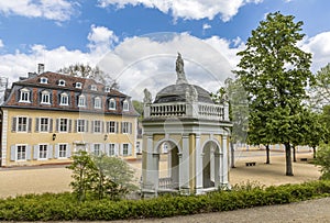 Facade of Wilhelmsbad in Hanau