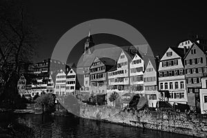 Facades Cityscape of Tubingen Schwarzwald germany