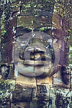 Face of Angkor Wat (Bayon Temple)