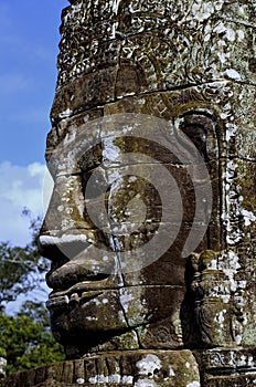 Face of Bayon temple, Angkor