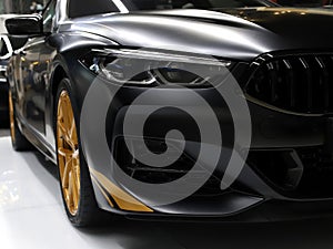 The face bmw car 8