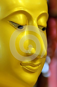 The face of Buddha