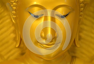 The face of Buddha