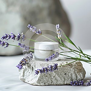 Face cream moisturiser, skincare and bodycare product, spa and organic beauty cosmetics for natural skin care routine