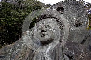 The face of the Daibutsu