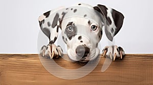 Face of Dalmatian, Generative ai