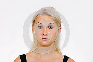Face exercise for women freeze