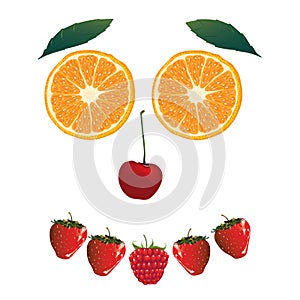 Face of fruit