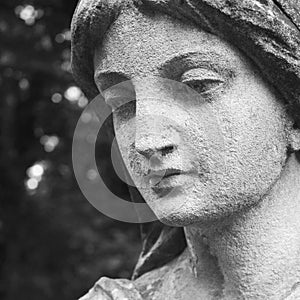 Face of goddess of love Aphrodite (Venus) photo