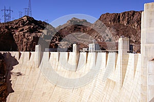 Face of Hoover Dam, Lake Mead , Colorado River