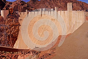 Face of Hoover Dam, Lake Mead , Colorado River