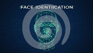 Face identification biometric security using facial recognition technology