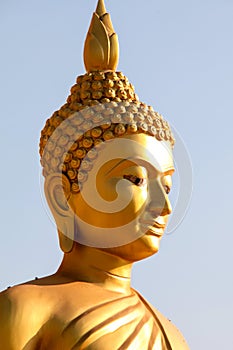 Face image buddha in Thailand