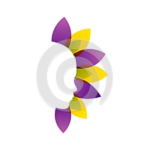 Face in leaves- Logo for ladies fertility center