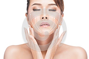 Face lift anti-aging treatment