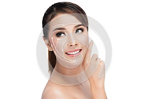 Face lift anti-aging treatment