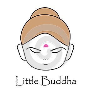 Face of a Little Buddha