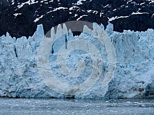 Face of the Margerie Glacier at Glacier Bay National Park