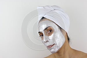 Face mask and towel