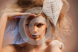 Face is a mirror of feelings