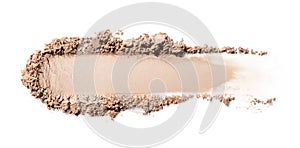 Face powder. Face foundation smear. Cosmeceutical application