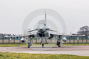 Face on with an RAF Typhoon FGR4