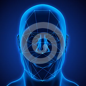 Face Recognition System Illustration