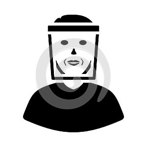 Face Shield Icon
