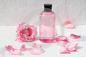 face toner with pure rose extract