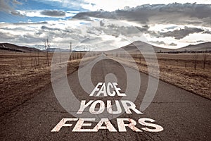 Face your fears on road