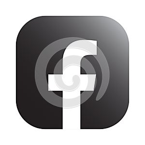 Facebook logo for web and print