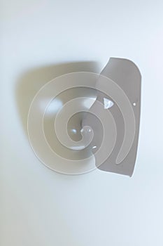 Facemask with shade shadow