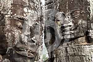 Faces at Angkor Vat, Cambodia