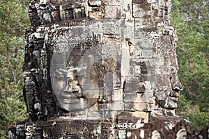 Faces at Angkor Vat, Cambodia