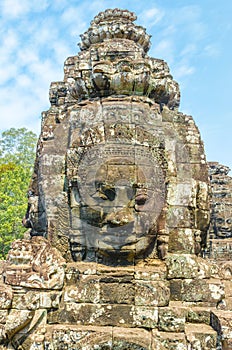 Faces of Bayon tample