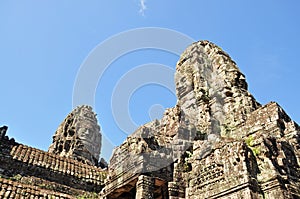 Faces of Bayon temple