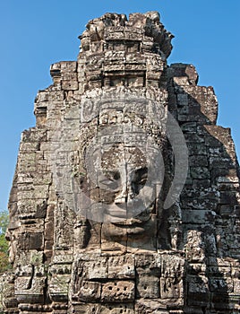 Faces of Bayon temple, Angkor, Cambodia