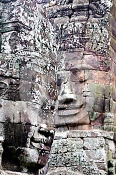 Faces of the Cambodian King