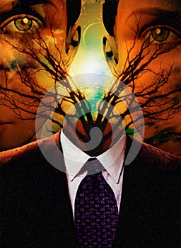 Faces and Surreal Nature