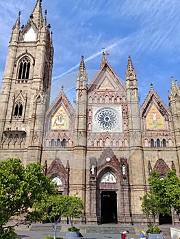 Fachada principal del Templo Expiatorio de Guadalajara photo