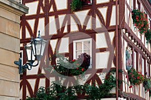 Fachwerk house in Mainz photo