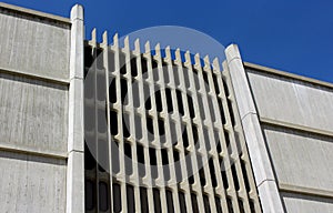 Facial building exterior of Muir Hall, UCSD
