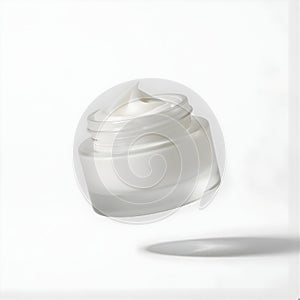 facial cream packaging mockup white packaging with white background